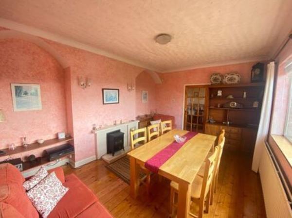 Before: Living space in the Cashel bungalow. Before: Living space in the Cashel bungalow.
